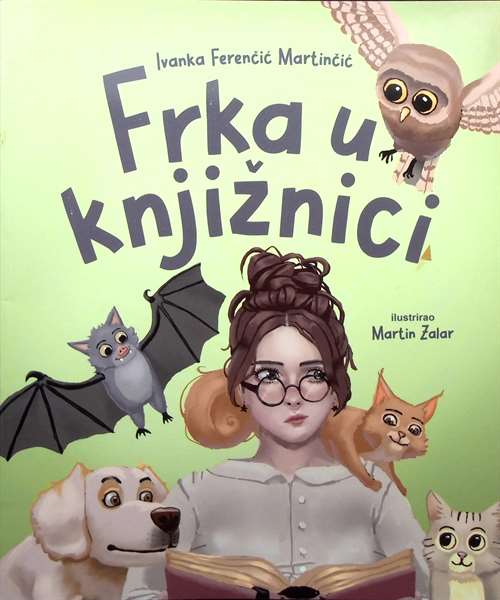 Frka u knjižnici